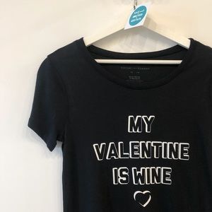 NEW: My Valentine is wine T-Shirt